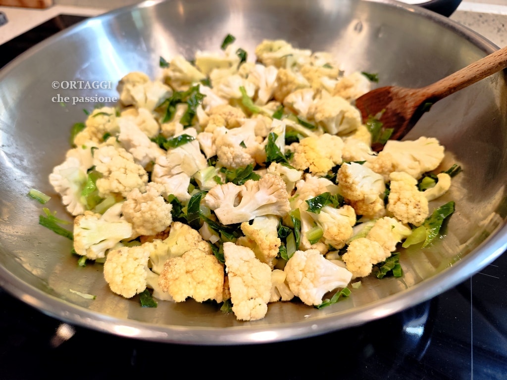 pan-fried cauliflower without boiling grandmother's recipe