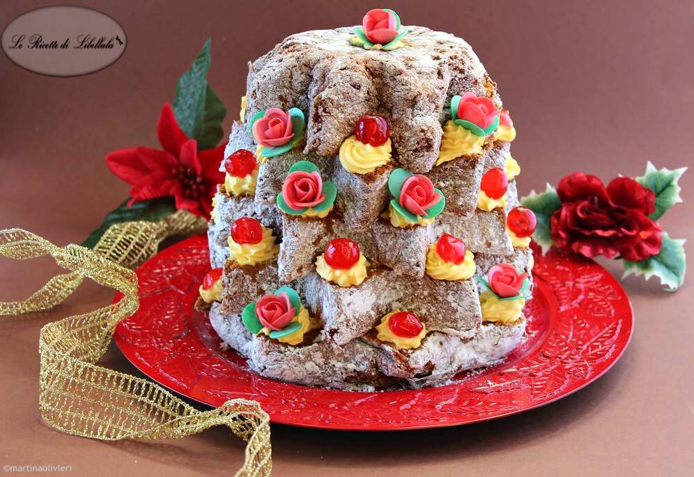 Pandoro Filled with Mascarpone Rum Cream