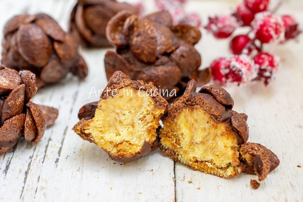 Pandoro Truffles with Coffee and Cocoa Cereal