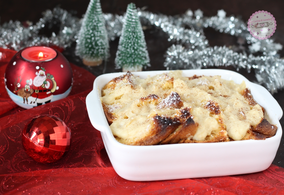 Gratinated Pandoro with Cream