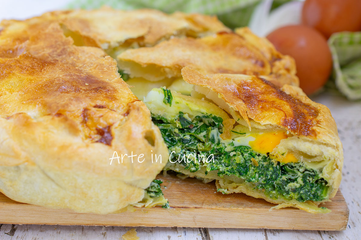 TORTA PASQUALINA typical Genoese recipe