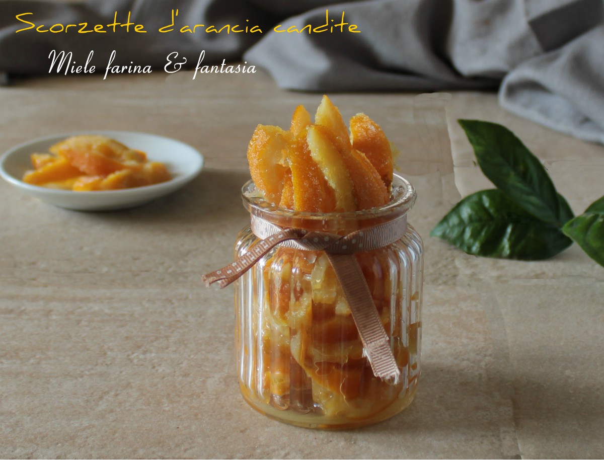 Easy and Quick Candied Orange Peels. Basic Recipe