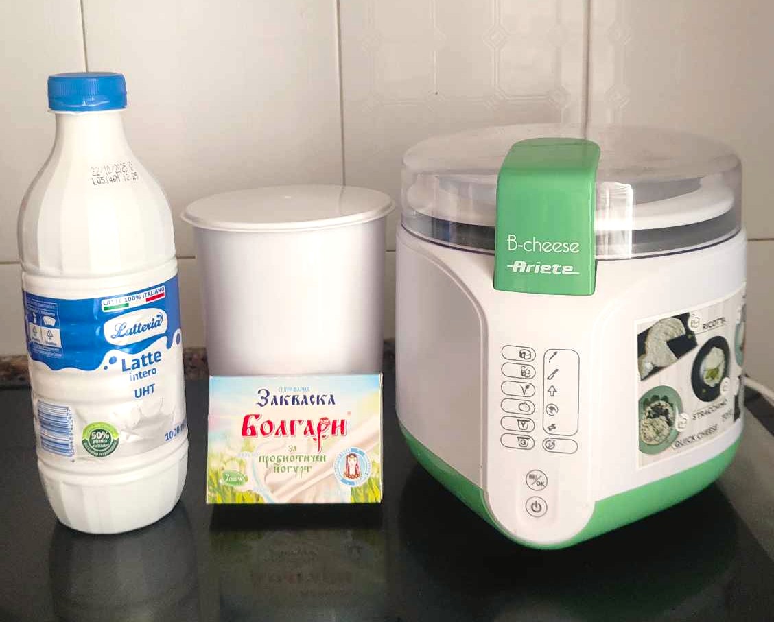 PERFECT GREEK YOGURT with the B-Cheese Ariete Cheese and Yogurt Maker