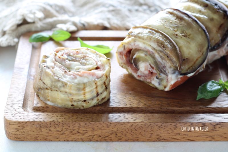 Grilled Eggplant Roll