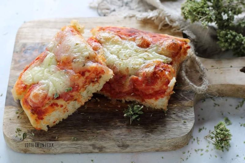 high and soft pan pizza