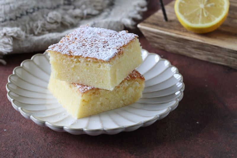 lemon brownies