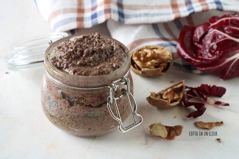 Radicchio and Walnut Pesto