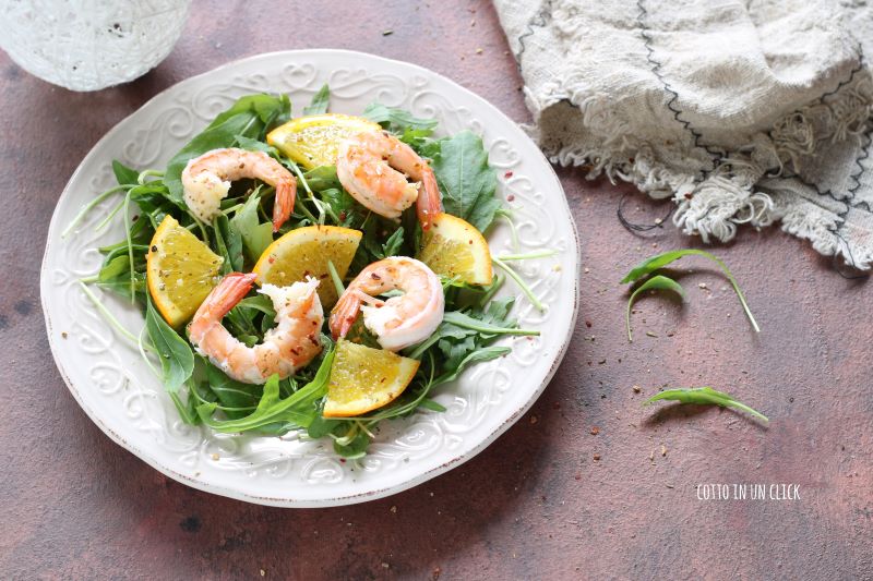 shrimp and orange salad