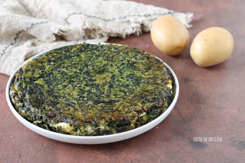 spinach and potato casserole