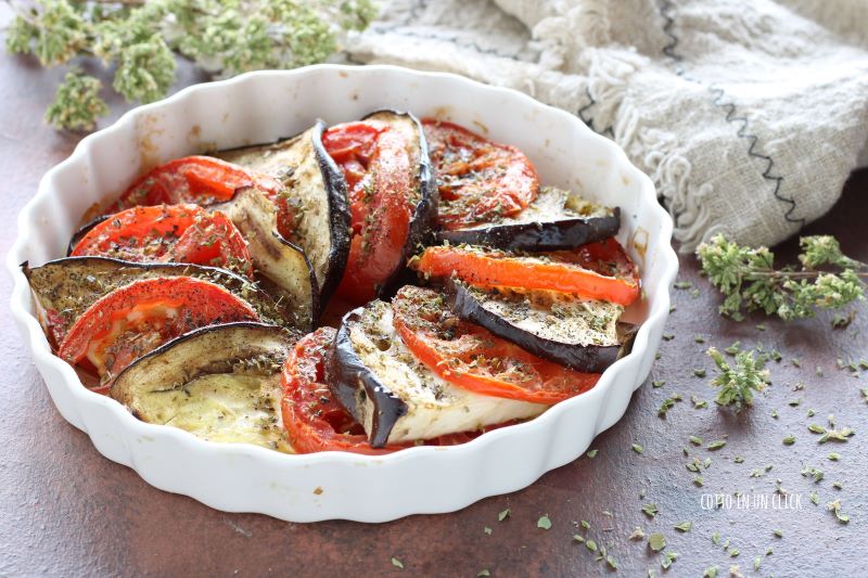 summer vegetable tian simple and tasty side dish