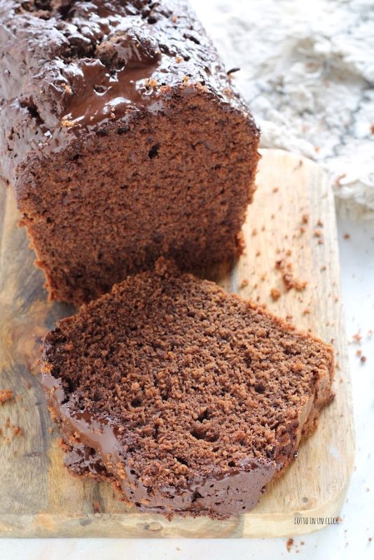 super soft cocoa plumcake without lactose