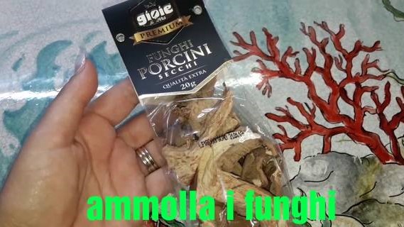 Polenta with Mushroom Cream and Bacon