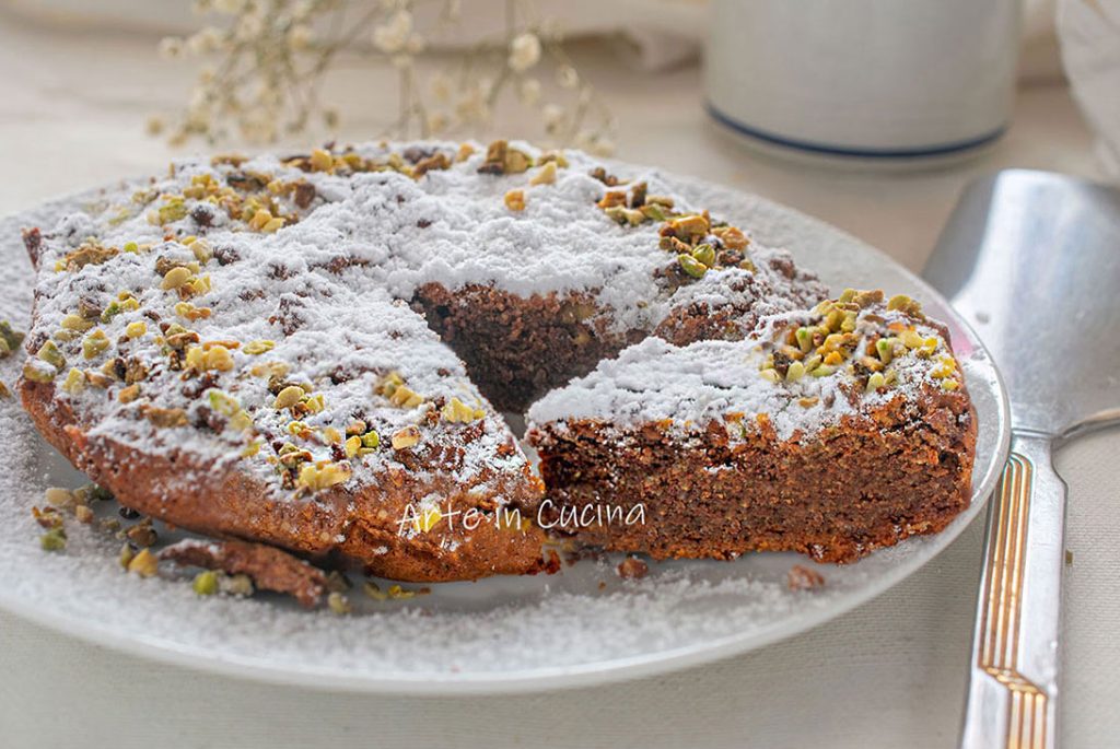 Pistachio and Chocolate Caprese