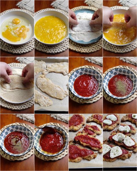 pizzaiola cutlets preparation