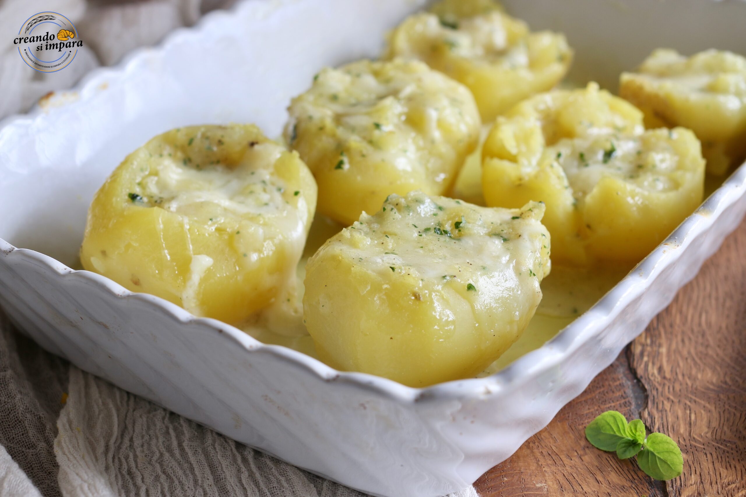 Potatoes Stuffed with Taleggio