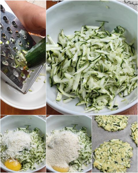 zucchini taco preparation