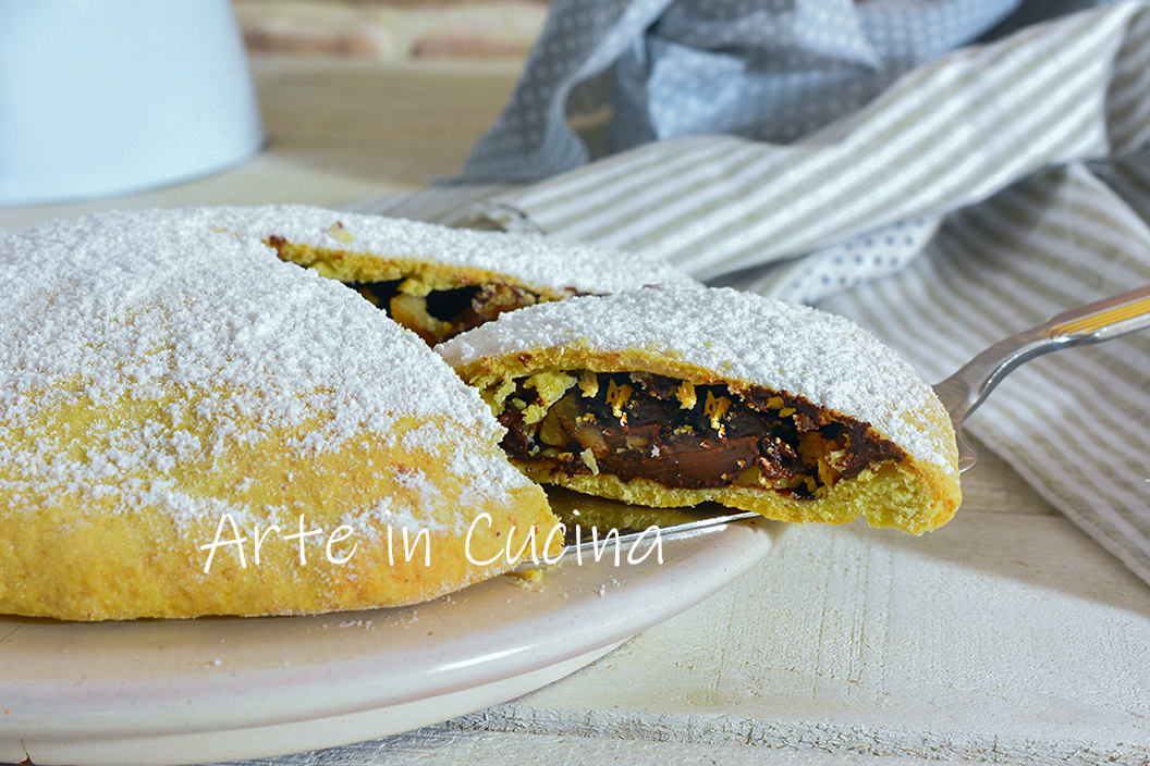 Pressed Chocolate and Walnut Tart