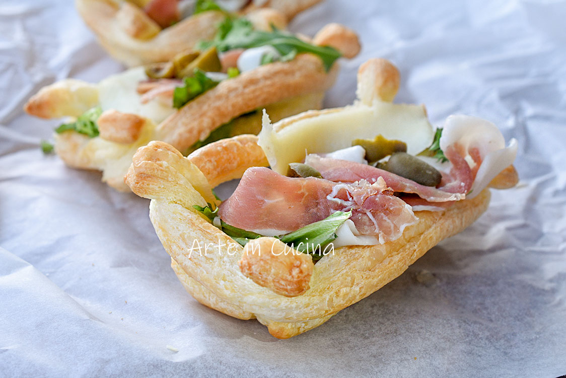 Puff Pastry Boxes Individual Appetizer