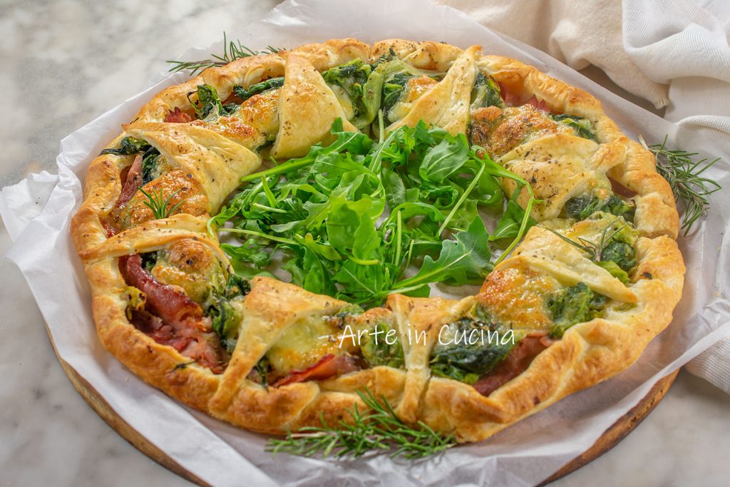 Puff Pastry Crown Quick Appetizer