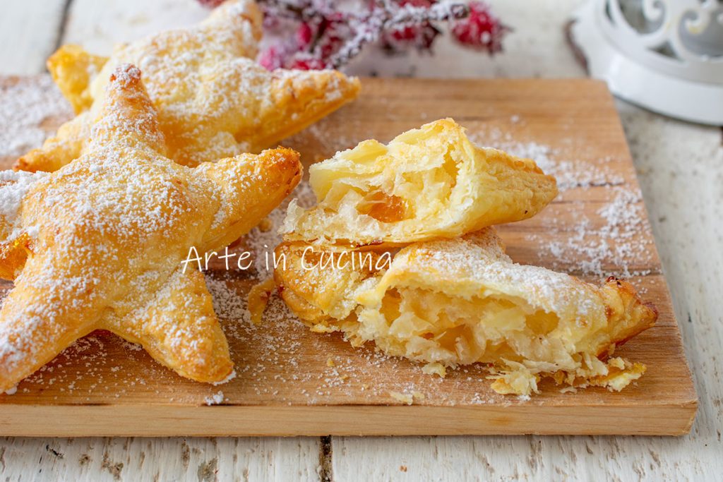 Puff Pastry Stars with Apples and Jam