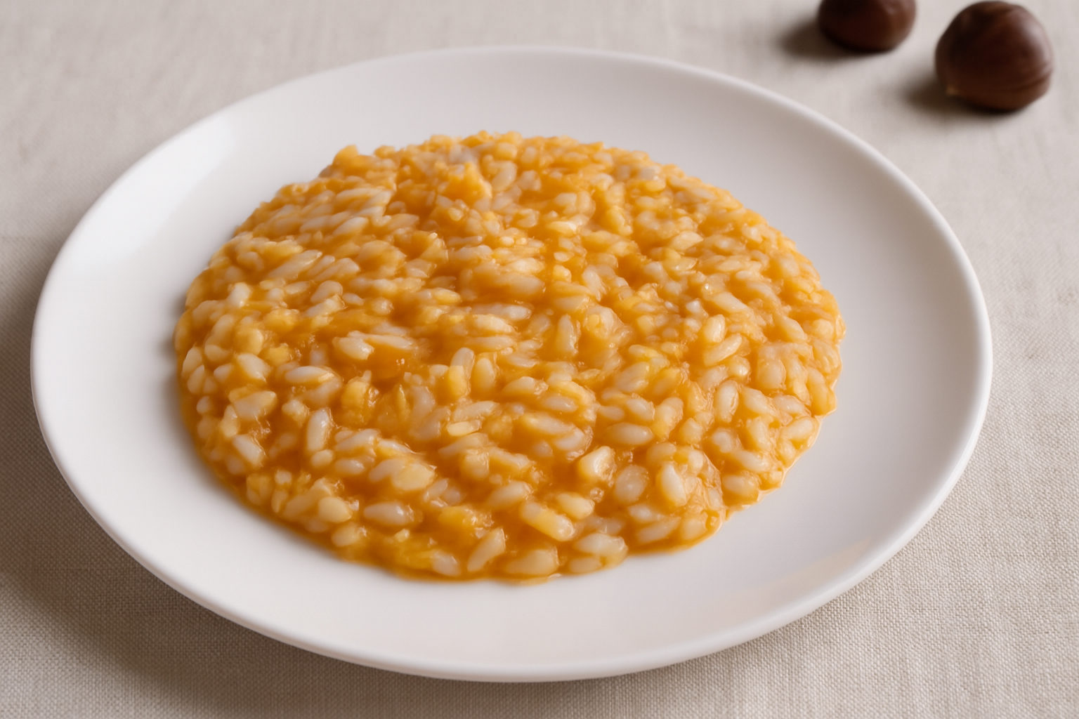 Pumpkin and Chestnut Risotto