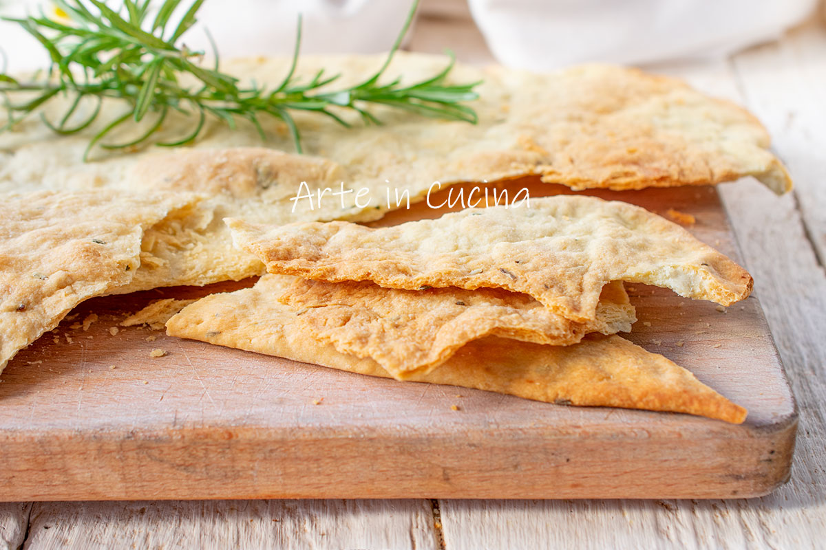 Quick Crunchy Rosemary Bread