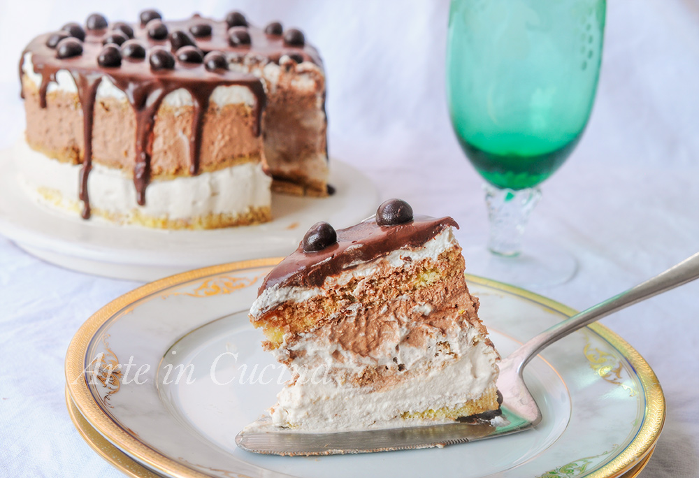 Creamy Chocolate and Coffee Cake