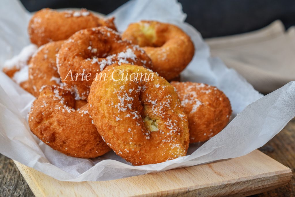 Quick doughnuts without rising