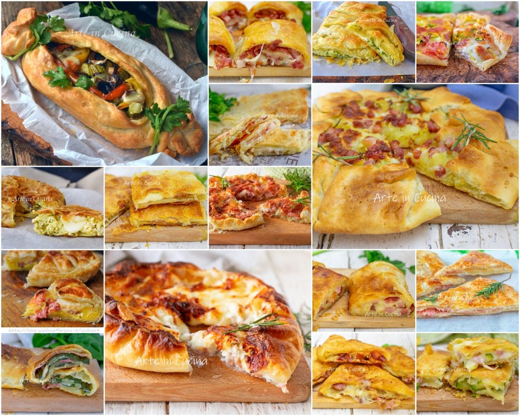 QUICK AND EASY SAVORY PIES with PUFF PASTRY