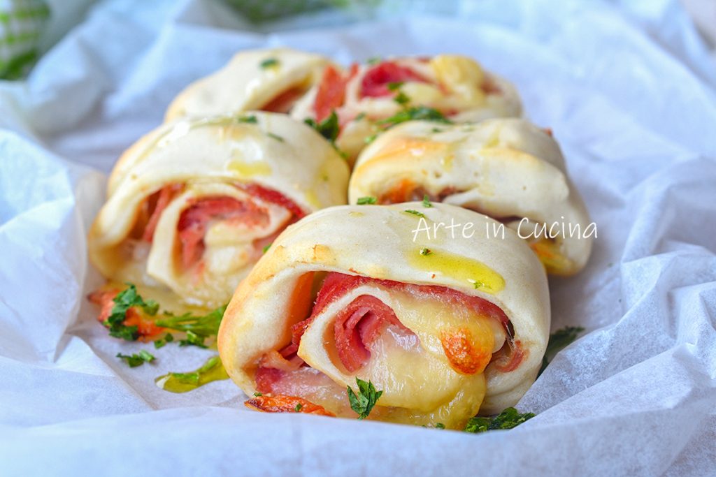 Quick Ham and Cheese Swirls without Puff Pastry