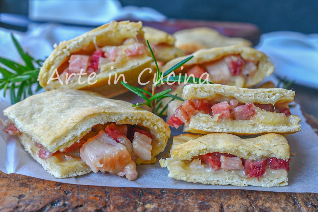 Quick and tasty appetizer with cold cuts