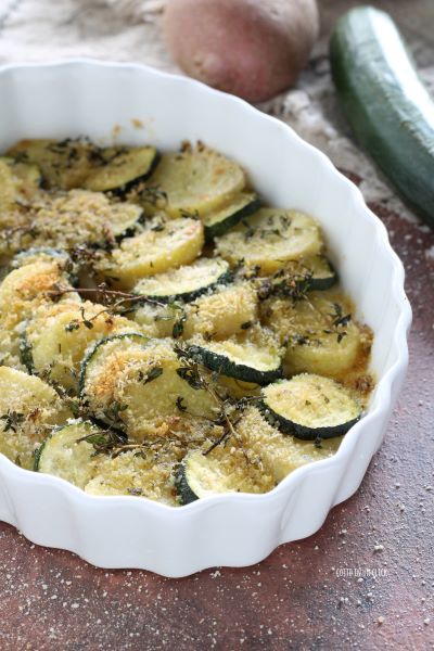 remove vegetables from the oven and serve