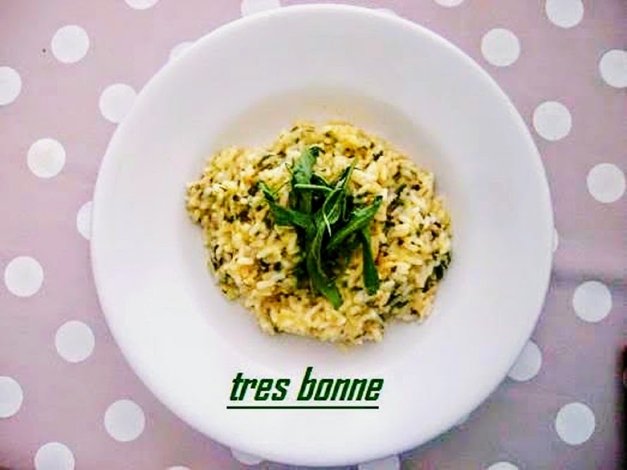 RISOTTO WITH ZUCCHINI AND ARUGULA