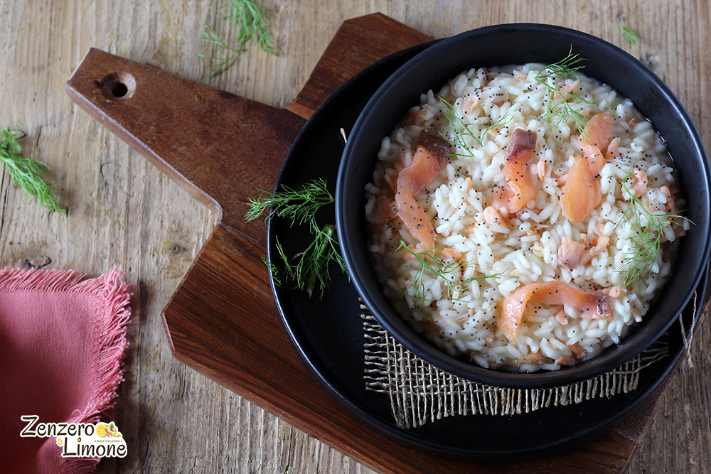 salmon risotto
