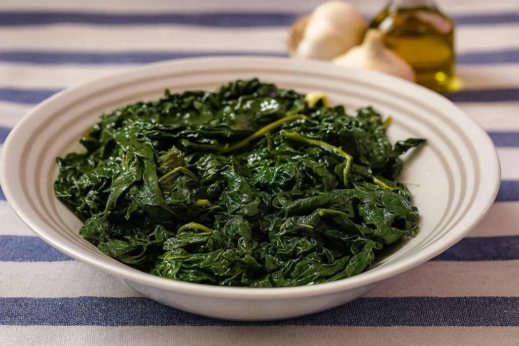 sautéed black kale