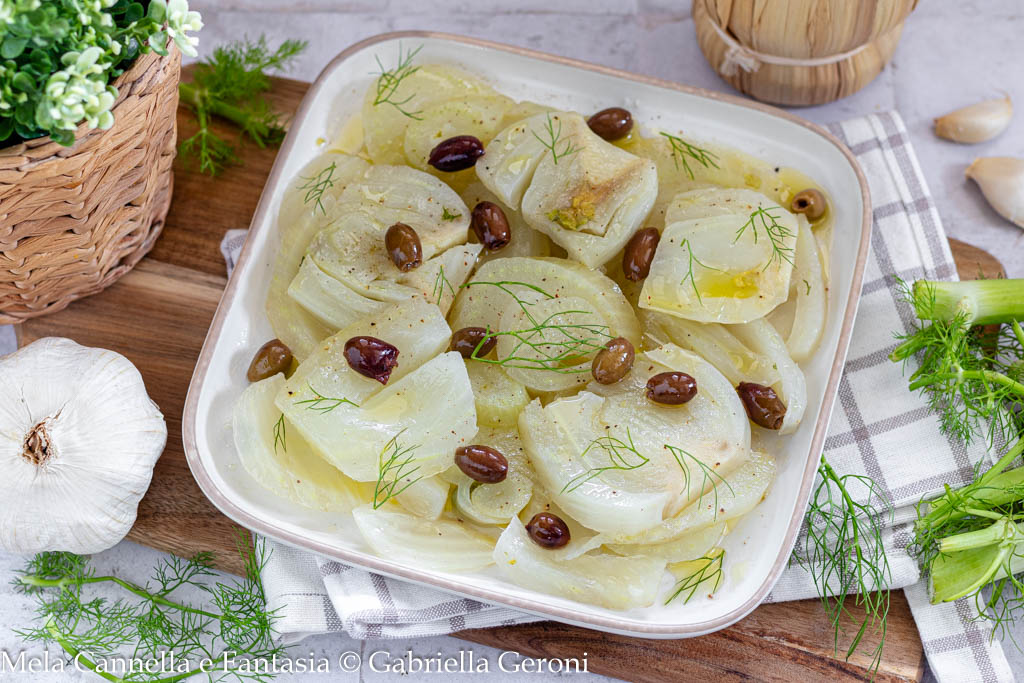 Sautéed Fennel with Taggiasca Olives