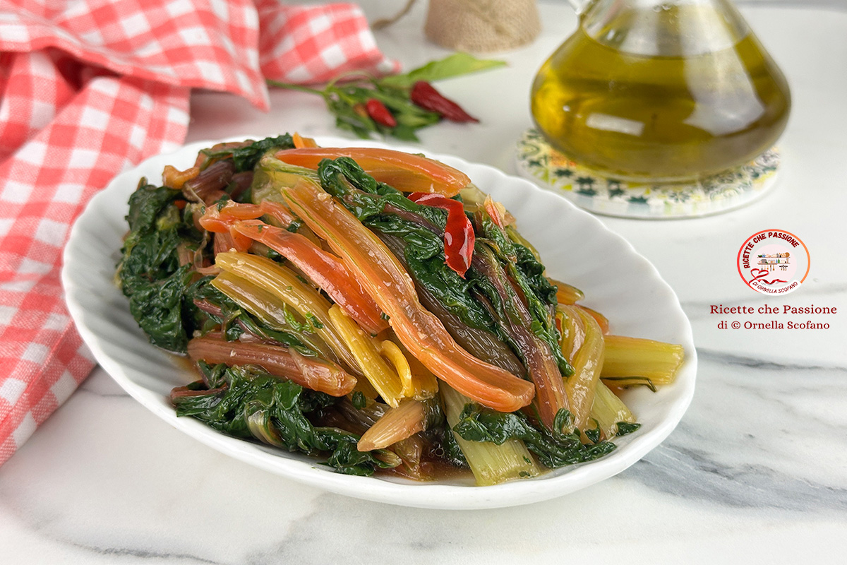 Sautéed Red Chard