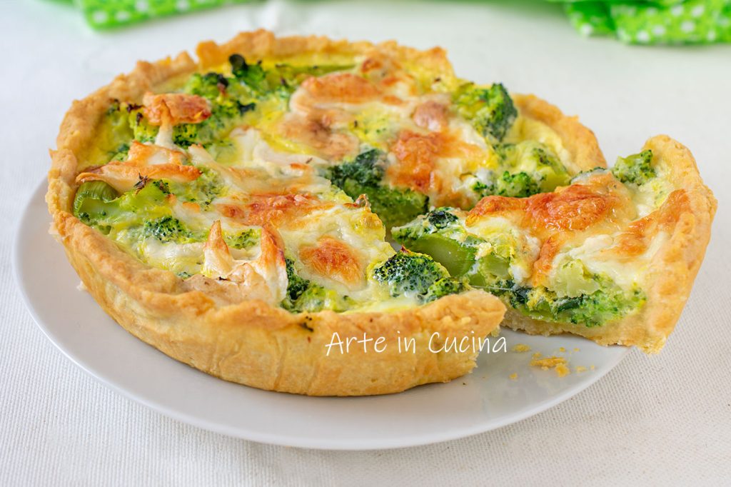 Savory Broccoli and Provola Tart