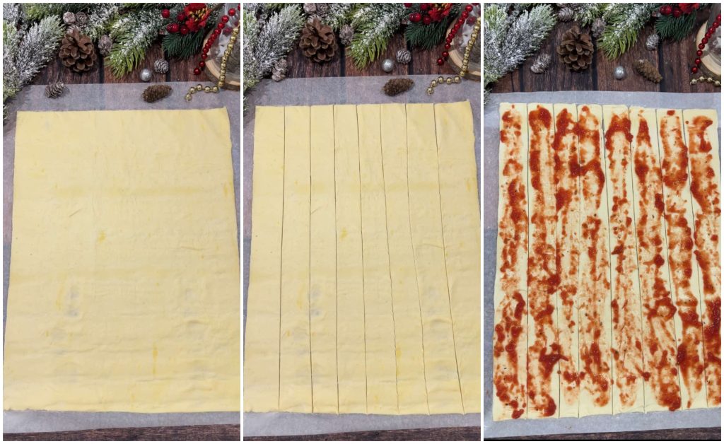 savory Christmas tree