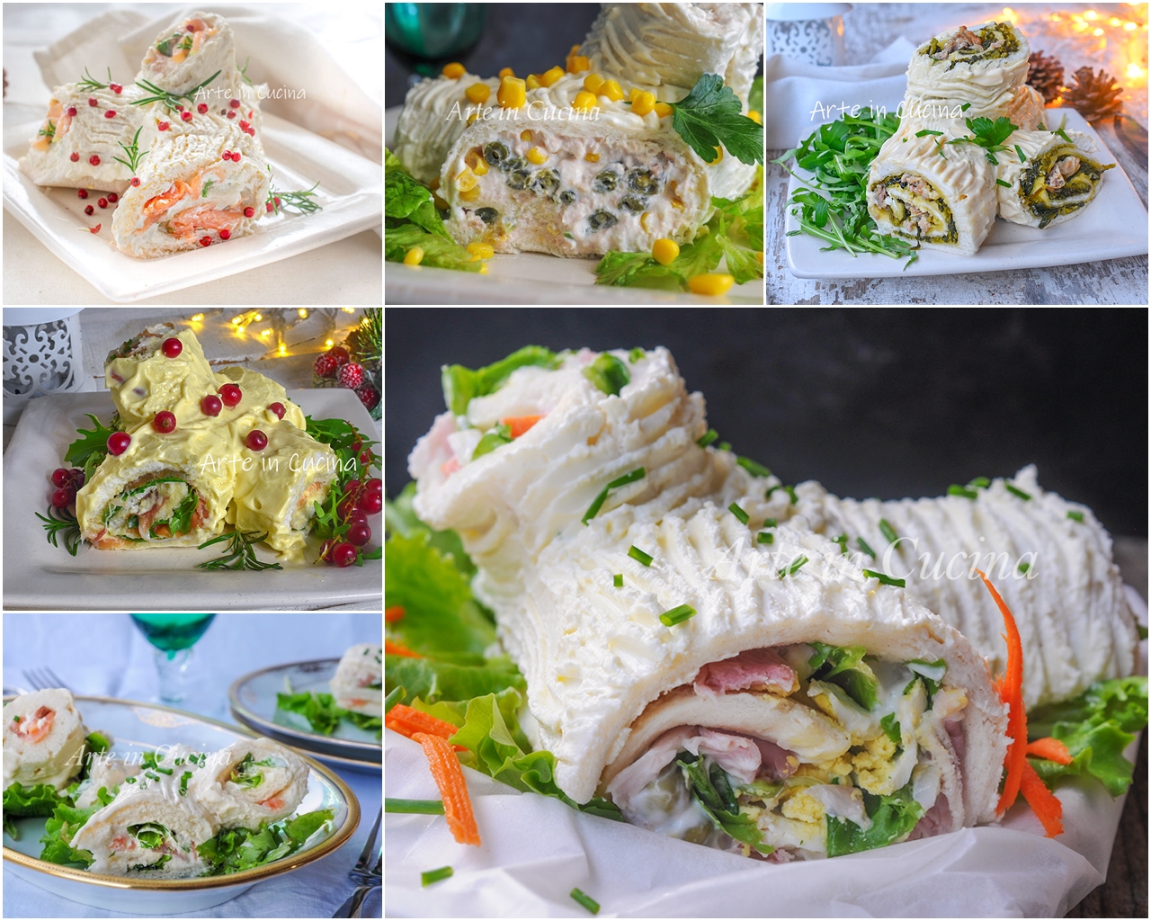 Savory Appetizer Logs for Christmas and Christmas Eve