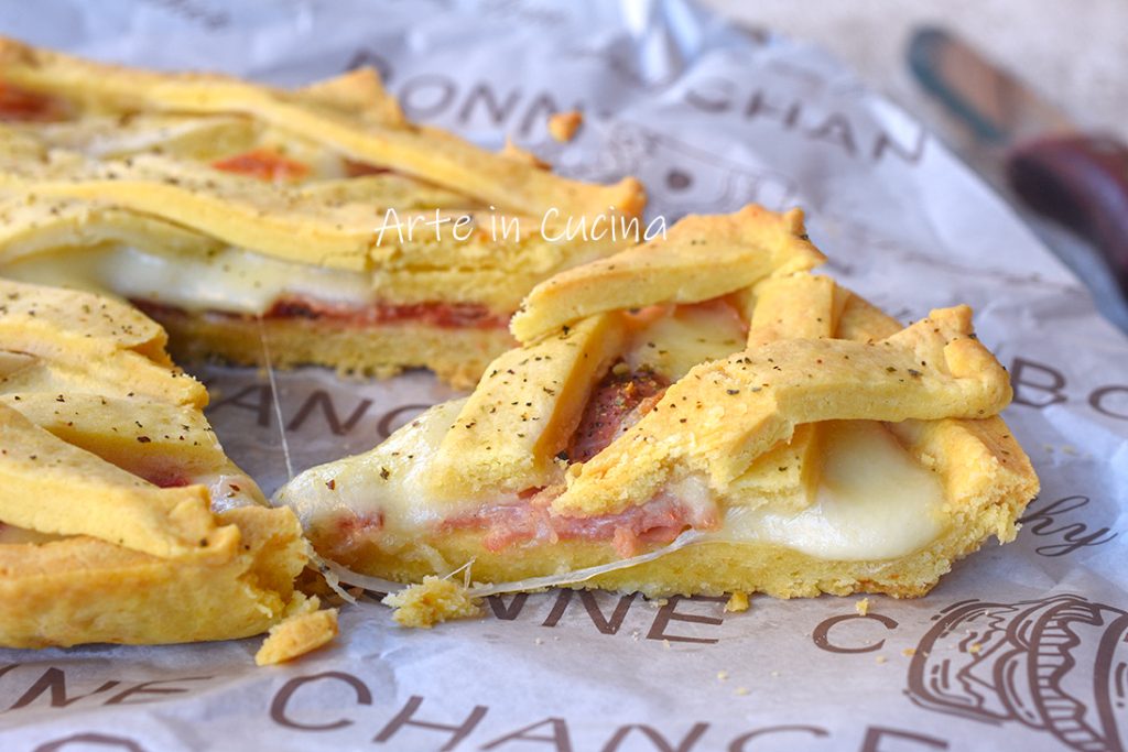 Savory Tart with Speck and Cheese