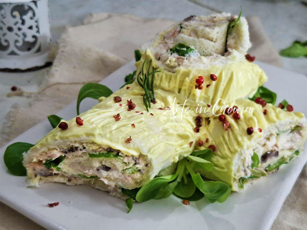 SAVORY TUNA and OLIVE ROLL