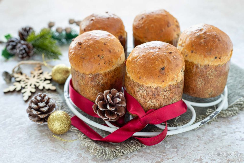 savory panettone with mortadella and pistachios