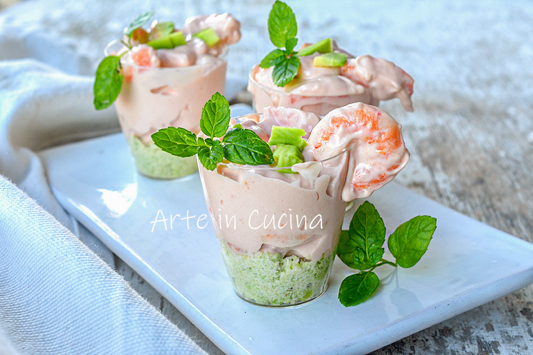 Shrimp and Avocado Cocktail
