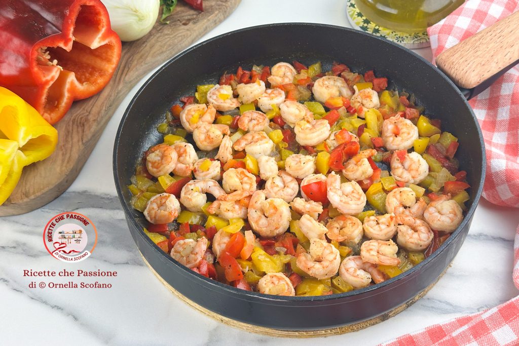 shrimp recipe with bell peppers