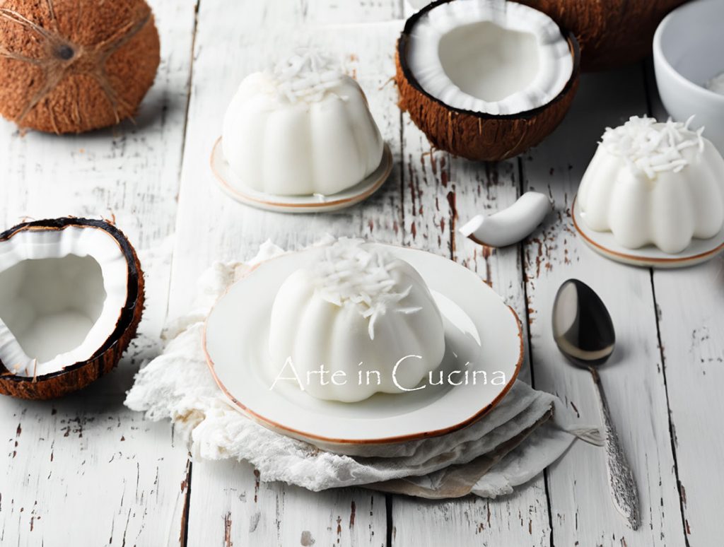 Single-serving Coconut Blancmange