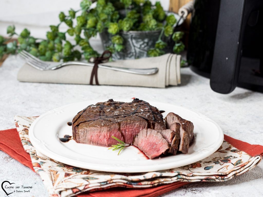 sliced beef in air fryer
