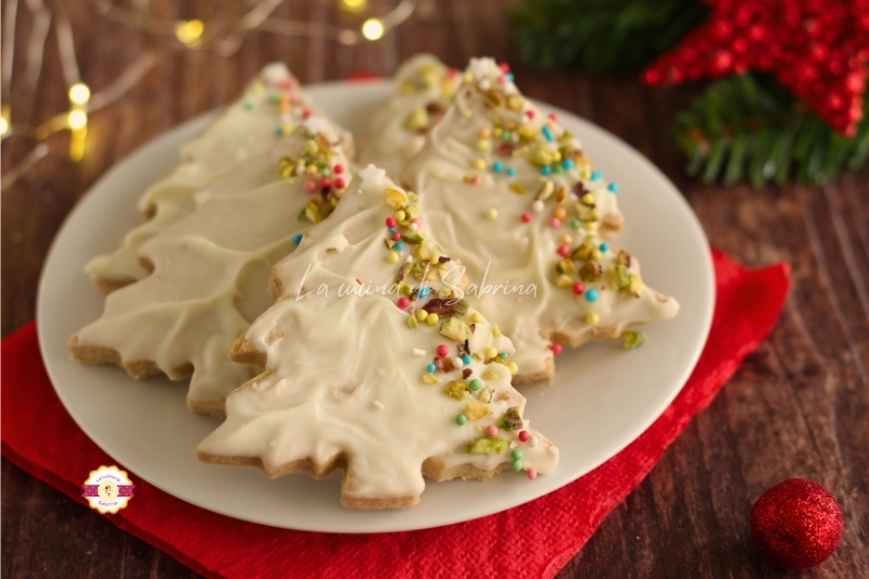 Chocolate Glazed Christmas Trees