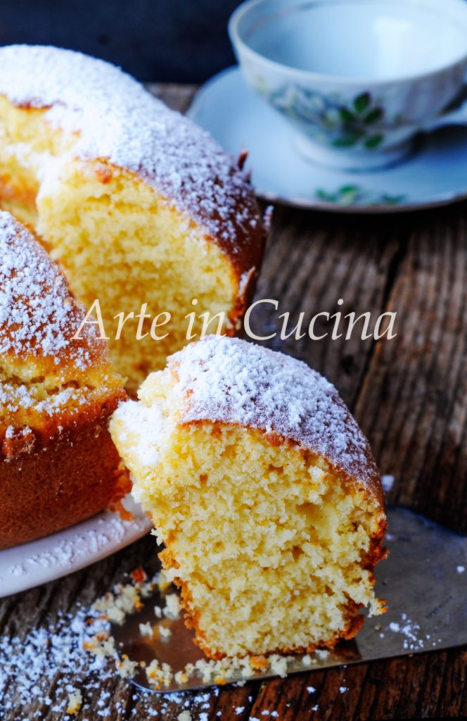 Soft and Quick Ricotta and Lemon Bundt Cake vickyart art in the kitchen