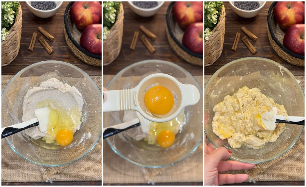 soft apple and chocolate cookies